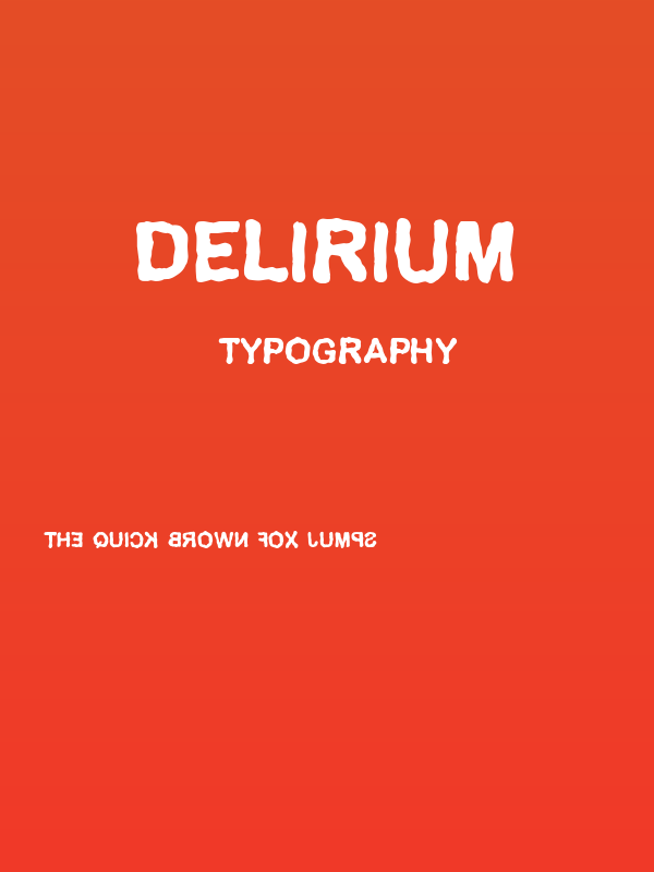 Delirium Poster