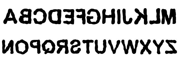 Delirium Font LOWERCASE