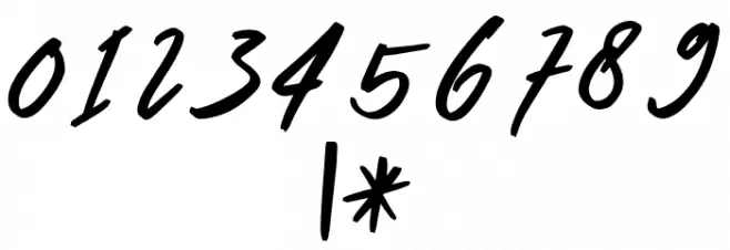 Delisa-Regular Font OTHER CHARS