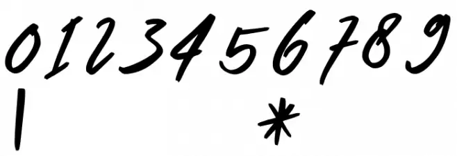 Delisa-Regular Font OTHER CHARS