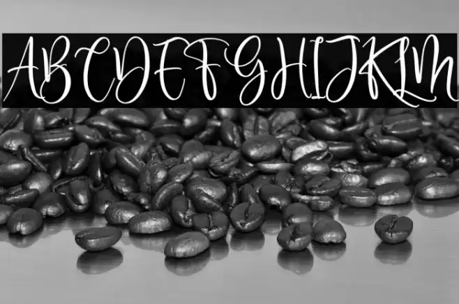 Delisha Glande Font examples