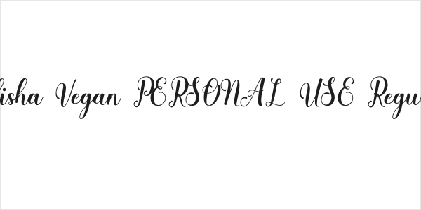 Delisha Vegan PERSONAL USE Regular Logo