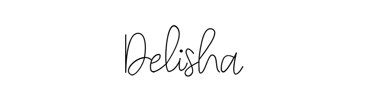 Delisha  नि: शुल्क फ़ॉन्ट्स डाउनलोड
