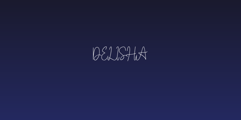 Delisha Social Header