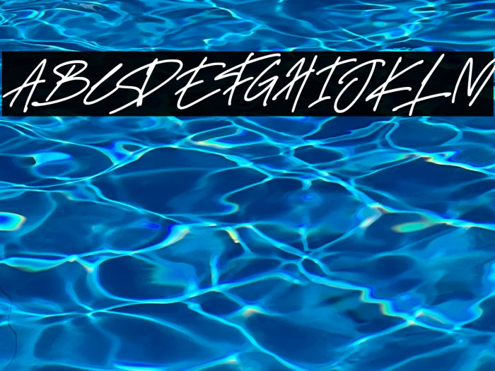 Delistha Signature Italic Example 2