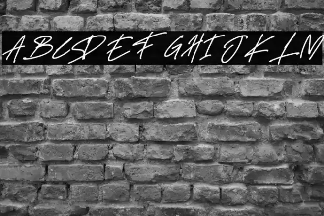 Delistha Signature Italic Font examples