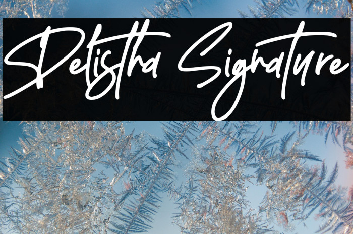 Delistha Signature Example 3