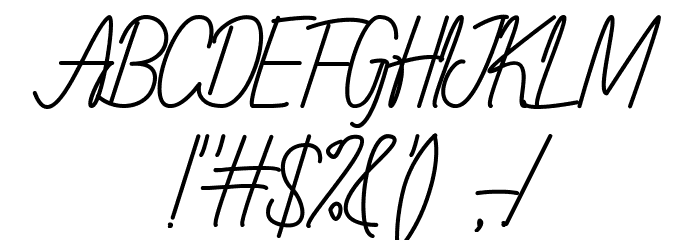 Delisya Font OTHER CHARS