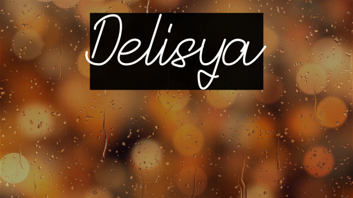 Delisya Example 2