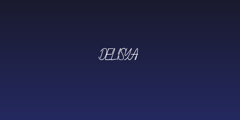 Delisya Social Header