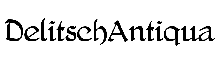DelitschAntiqua  baixar fontes gratis