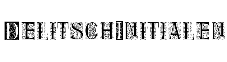 DelitschInitialen Font
