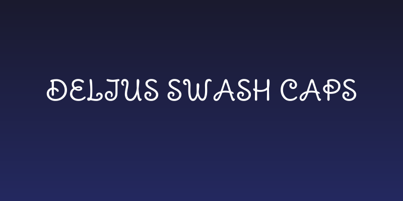 Delius Swash Caps Social Header