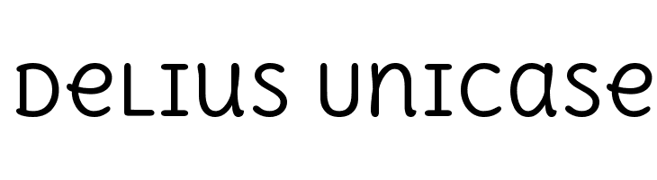 Delius Unicase Font