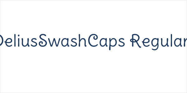 DeliusSwashCaps Regular1 Logo