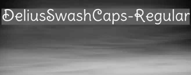 DeliusSwashCaps-Regular Font examples