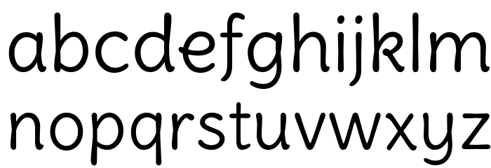 DeliusSwashCaps-Regular Font LOWERCASE