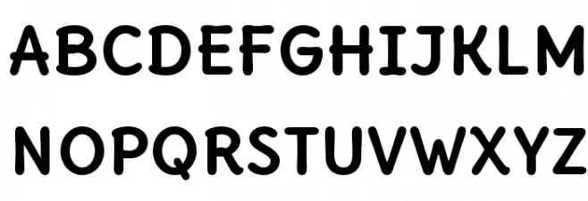 DeliusUnicase-Bold Schriftart Groß