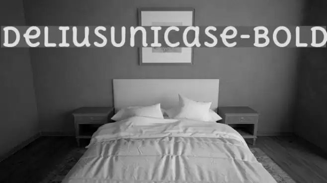 DeliusUnicase-Bold Font examples