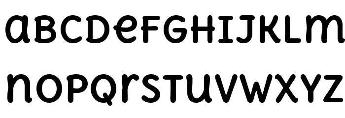 DeliusUnicase-Bold Font LOWERCASE
