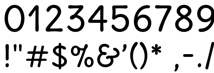 DeliusUnicase-Regular Font OTHER CHARS
