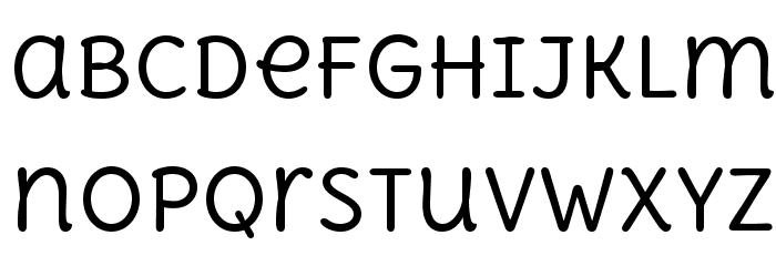 DeliusUnicase-Regular Font LOWERCASE