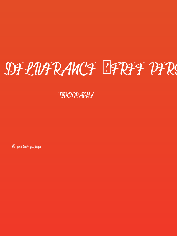 Deliverance [FREE PERSONAL USE] Poster