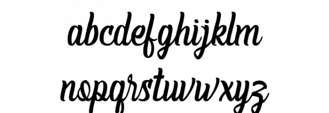 Deliverance [FREE PERSONAL USE] フォント 小文字