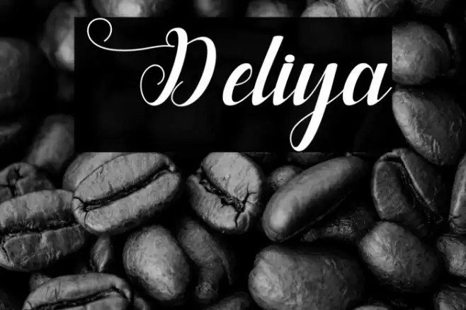 Deliya Font examples