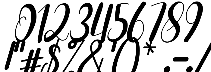 Della Berlyn Italic Font OTHER CHARS