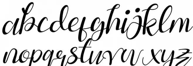 Della Berlyn Italic Caratteri MINUSCOLO