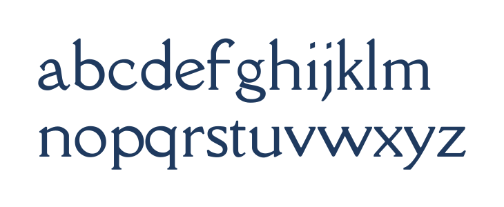 Della Respira Lowercase