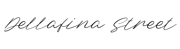 Dellafina Street  नि: शुल्क फ़ॉन्ट्स डाउनलोड