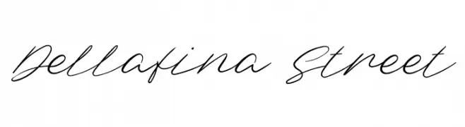 Dellafina Street  font caratteri gratis