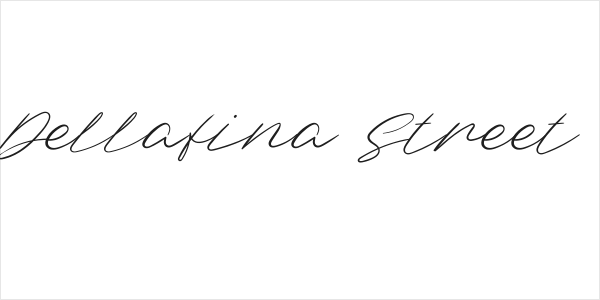 Dellafina Street Logo