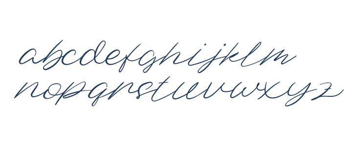 Dellafina Street Lowercase