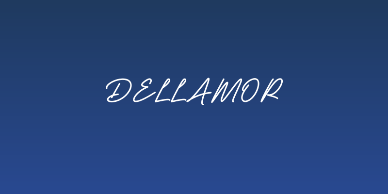 Dellamor Social Header