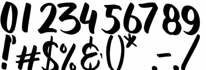 Dellana Font OTHER CHARS