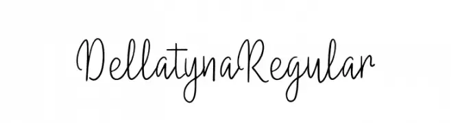 DellatynaRegular  تنزيل الخطوط