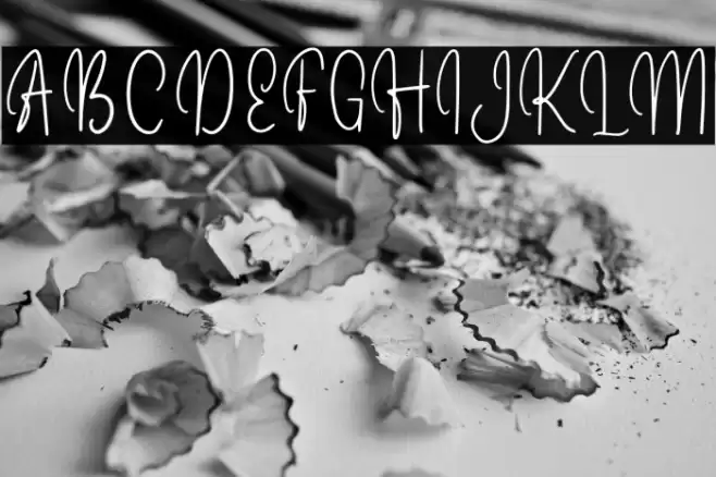 DellatynaRegular Font examples