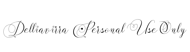 Delliavirra Personal Use Only لخطوط تنزيل