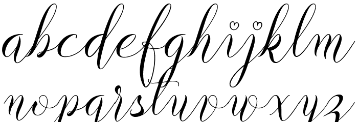Delliavirra Personal Use Only Font LOWERCASE