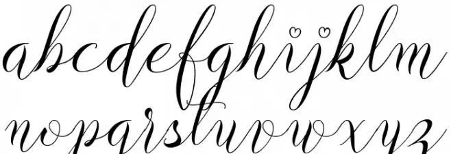 Delliavirra Personal Use Only Font LOWERCASE