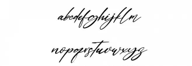 Dellicious Italic 字体 小写