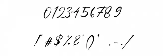 Dellicious Font OTHER CHARS