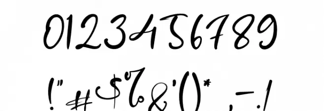 Delliga Font OTHER CHARS