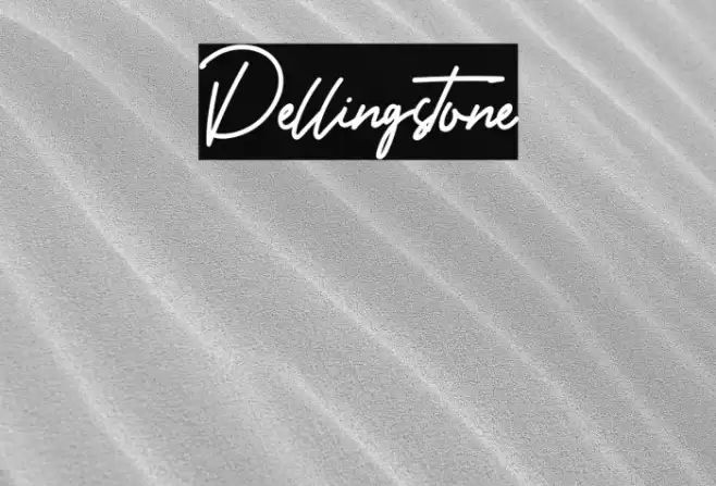 Dellingstone Font examples
