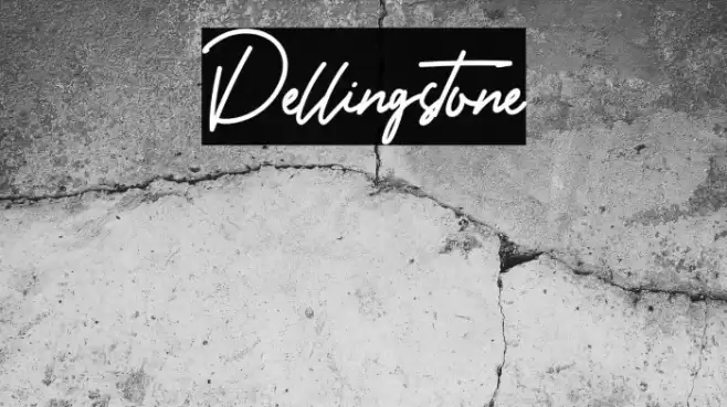 Dellingstone Font examples