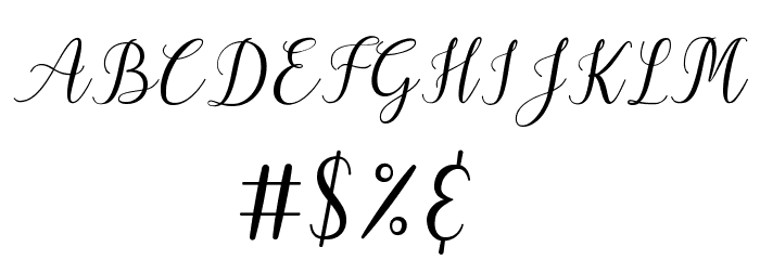 Dellisa Demo Font OTHER CHARS