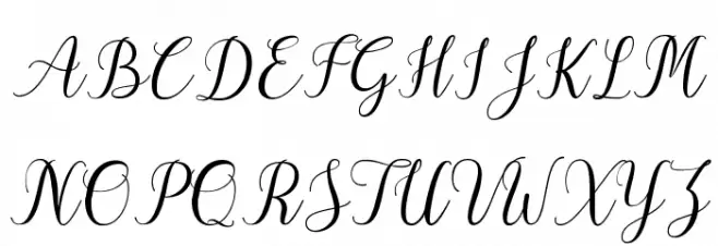 Dellisa Demo Font Litere mari